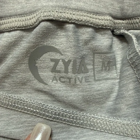 ZYIA Heathered gray Cozy Joggers - Picture 3 of 5